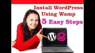 how to Install WordPress on your Windows Computer Using WAMP Server 2018