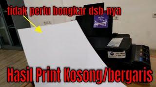 Cara Mengatasi Tinta Printer Epson L120 Tidak Keluar/bergaris Padahal Baru Isi Tinta Full