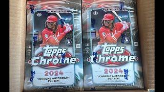 2024 Topps Chrome Hobby Case Box #2/12