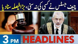 Chief Justice Issued BIG Order | Headlines 3 PM | 1 Oct 2024 | Neo News | J191W