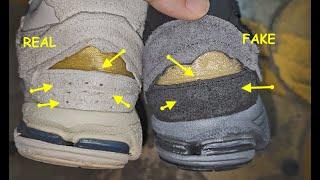 Real vs fake New Balance 2002R protection pack. How to spot fake New Balance 2002R sneakers