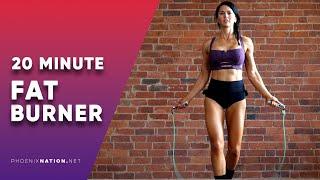 20 MINUTE JUMP ROPE WORKOUT | FAT BURNER