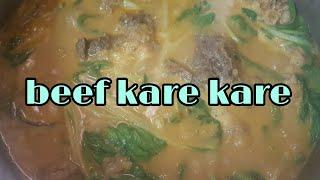 beef kare kare recipe/Nene quids vlog