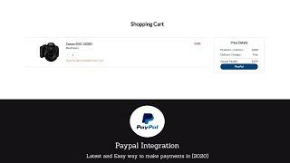 PayPal Checkout Integration Tutorial For Beginners - [2020]