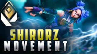 SHIRORZ - MOVEMENT GOD VALORANT MONTAGE #HIGHLIGHTS