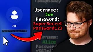 Stealing Computer Passwords on Login
