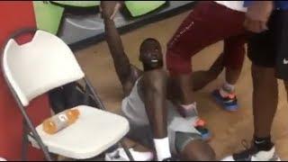 Gucci Mane Almost Fights After Hard Basketball Foul