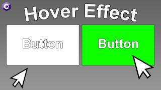 Button Hover Effect - C# Tutorial