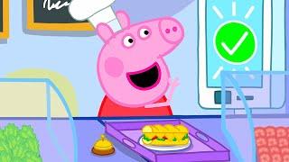 The Sandwich Bar  | Peppa Pig Tales Full Episodes