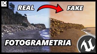 FOTOGRAMETRIA para GRÁFICOS REALISTAS - ESCANEANDO una Playa