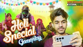 Holi Special BGMI gameplay with Galaxy S24 Ultra | #playgalaxy