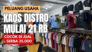 GROSIR KAOS DISTRO ORIGINAL TERMURAH SANGAT COCOK BUAT DI JUAL SERBA DI BULAN PUASA