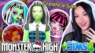 making the MONSTER HIGH Ghouls in The Sims 4