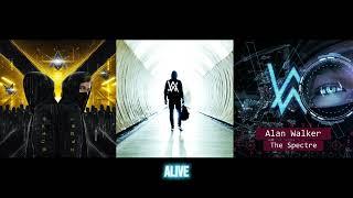 The Spectre x Unity x Faded (Remix Mashup) || Alan Walker & Walkers