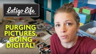 How I Organize and Digitize My Thousands of Pictures || New Year's Decluttering Project