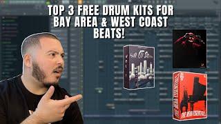 These are the BEST FREE drum kits for Bay Area / West Coast beats (Link in description)