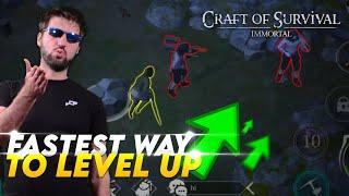 Fastest Way to Level Up In Craft of Survival Immortal!