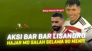 90 Menit Cuman Bisa Nendang Penalti!! Aksi Lisandro Maetinez Yang Sukses Kantongi Mohammed Salah