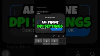 Best DPI for All Phone  100% Working