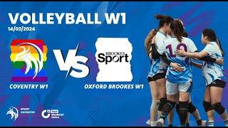 Coventry Volleyball W1 vs Oxford Brookes W1