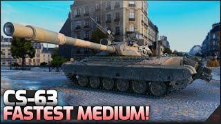 Fastest Medium Tank in World of Tanks | CS-63
