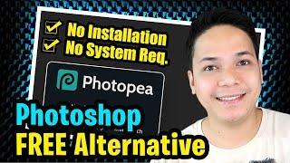 Photoshop FREE Alternative - Photo Editing using Photopea (Filipino)