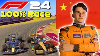 F1 24 - Let's Make Piastri World Champion #5: 100% Race China