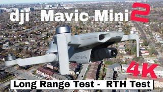 Dji Mini 2 Range Test, RTH Test, 4K Camera Test!! The Ultimate Drone!!