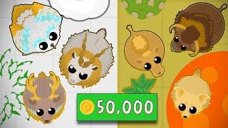 Mope.io NEW ARCTIC AND DESERT GOLDEN TRIM PACK UPDATE | Mope.io All the Gold Trim Animals Gameplay