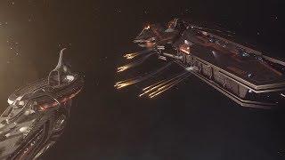 Capital Ship Battle - Elite Dangerous (Full Sound Replacement)