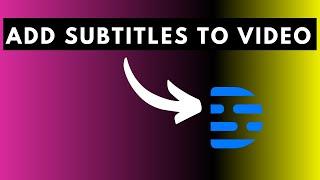 How to Add Subtitles to a Video in Descript