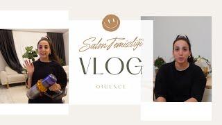 SALON TEMİZLİĞİ VLOĞU BU NASIL BİR TOZ !!!  Tüm akşam temizlik  #vlog #temizlik