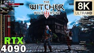 ►The Witcher 3 in 8K | Ultra Graphics | RTX 4090 | Ryzen 9 7950X