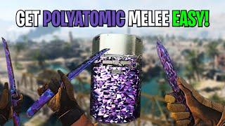 How to Get Polyatomic Melee Weapons EASY! Riot Shield, Dual Kodachis & Combat Knife in 2 Hours