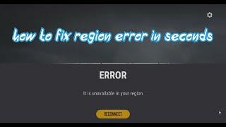 Unavailable in your region error fixed | pubg pc lite |