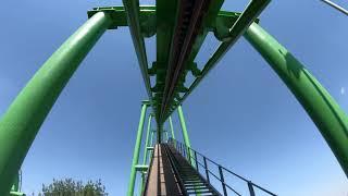 Anaconda Roller Coaster in 4K 60fps | Gold Reef City Theme Park