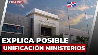 FRANKLIN GARCÍA EXPLICA POSIBLE UNIFICACIÓN DE MINISTERIO