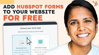 Add HubSpot Forms To Any Website (For Free!)