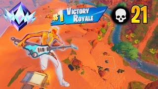 High Kill Solo Ranked Win Full Gameplay (Fortnite Season 3)