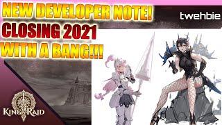 Closing 2021 with a BANG! King's raid dev note