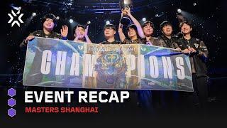 Gen.G Makes History For Pacific | VALORANT Masters Shanghai Event Recap