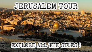 Jerusalem Tour of All the Holy Sites! Temple, Mt. of Olives, Gethsemane,  Church of Holy Sepulchre