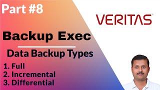 Veritas Backup Exec Data Backup Types: Full, Incremental, and Differential Backups Explained