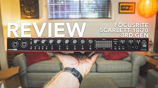 Focusrite Scarlett 18i20 3rd Gen REVIEW