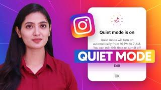 Instagram Par Quiet Mode Kya Hota Hai | What Is Quiet Mode On Instagram