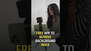 Best Trick To Remove Background Noise From Videos#shorts