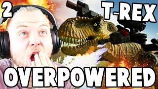 OVERPOWERED T-REX!! - Beast Battle Simulator #2