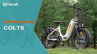 INTHEAIR Colts Folding Electric Fat Tire Bike Show Details