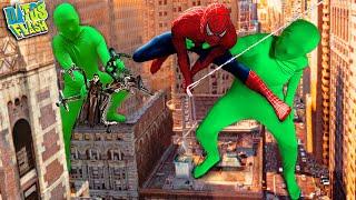 ​La "TRILOGIA DE SPIDERMAN" de SAM RAIMI pero sin EFECTOS ESPECIALES!!