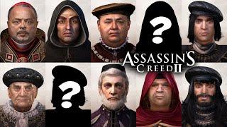 Краткая биография ВСЕХ тамплиеров-заговорщиков в Assassin's Creed II